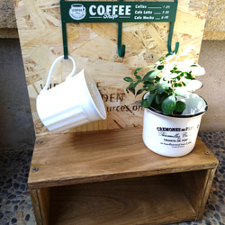 カップシェルフ　棚　コーヒーカップ　ソーサー　ガーデニング　フック 4枚目の画像