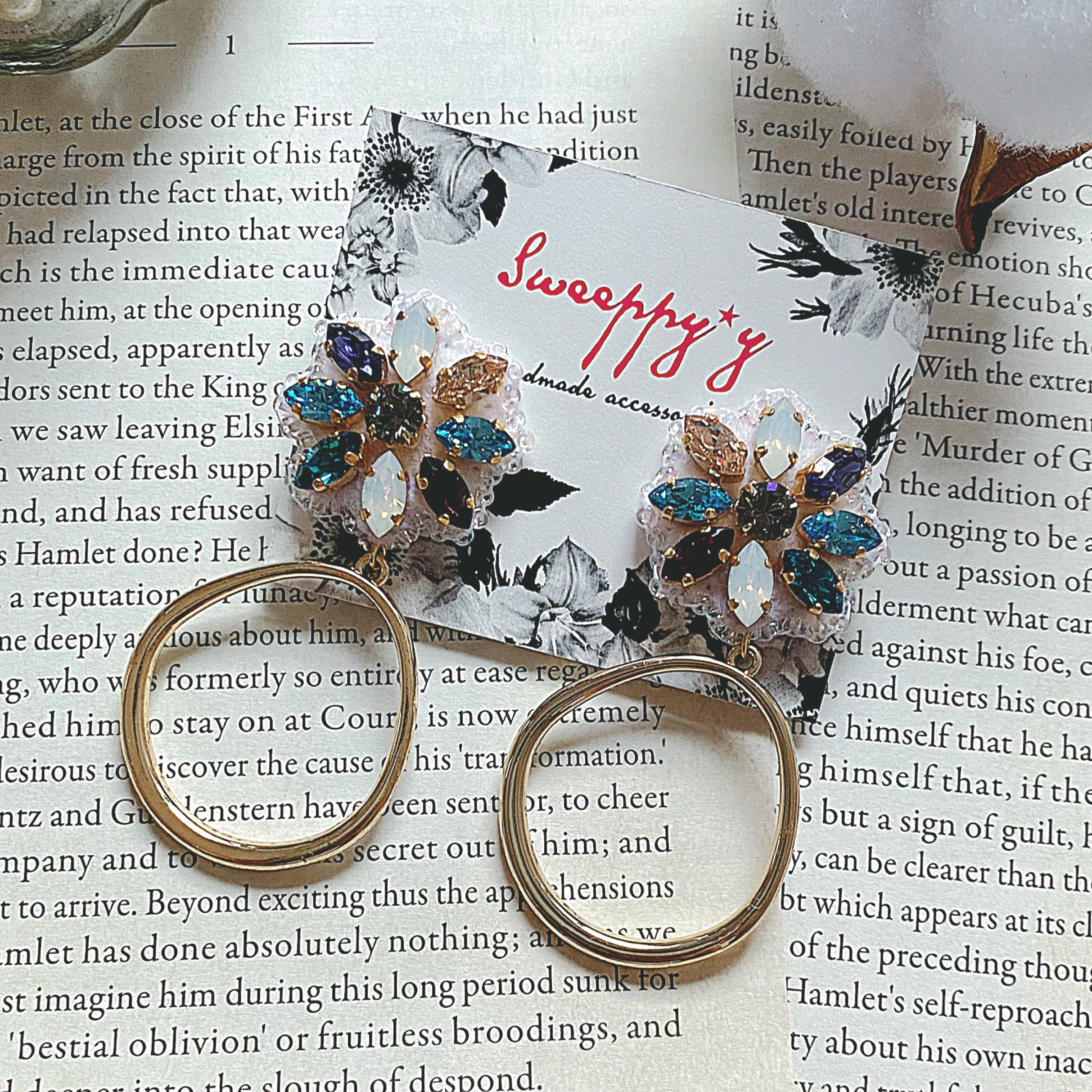 サマーフラワーイヤリング