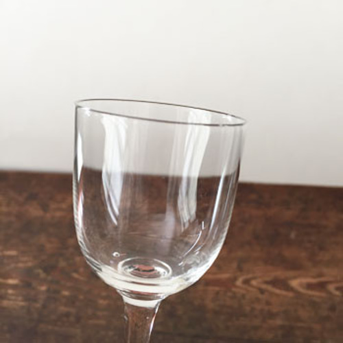 SALE!ヴィンテージリキューガラス ワイングラス 昭和気泡 ハンドメイド