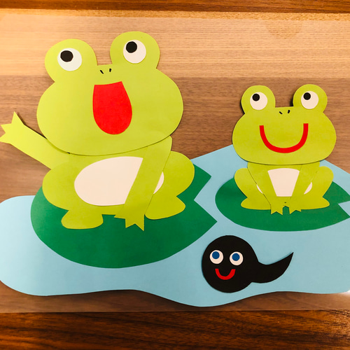 壁面飾り 梅雨 雨の日のお散歩 布 Saki's factory☆ 的作品 15641946