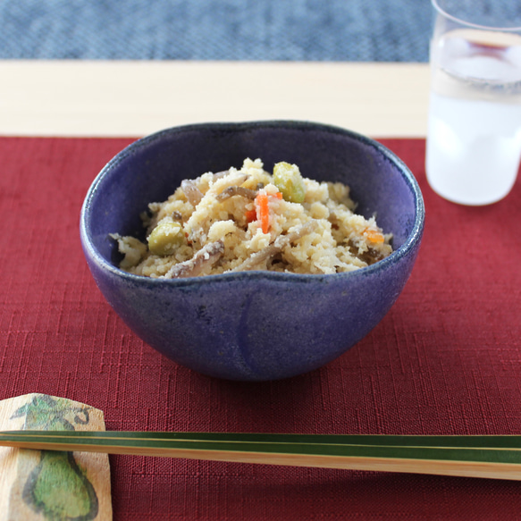 お豆小鉢（茄子紺） 5枚目の画像