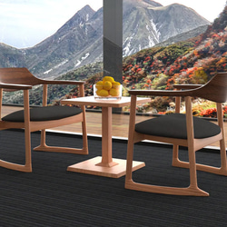 ラウンジテーブル サイドテーブル 角テーブル 幅45cm 奥行45cm 高さ48cmくつろぎサイドテーブル２(KAKU) 1枚目の画像