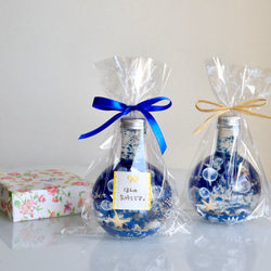 クラゲゆらめく瑠璃色の海世界＊LEDライト付き（無料ギフトラッピング） 15枚目の画像