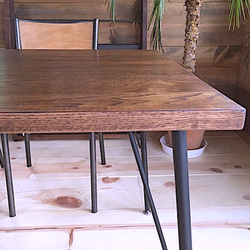 Crenata table 15*80(W)　国産無垢材　天然オイル仕上　ダイニングテーブル 2枚目の画像