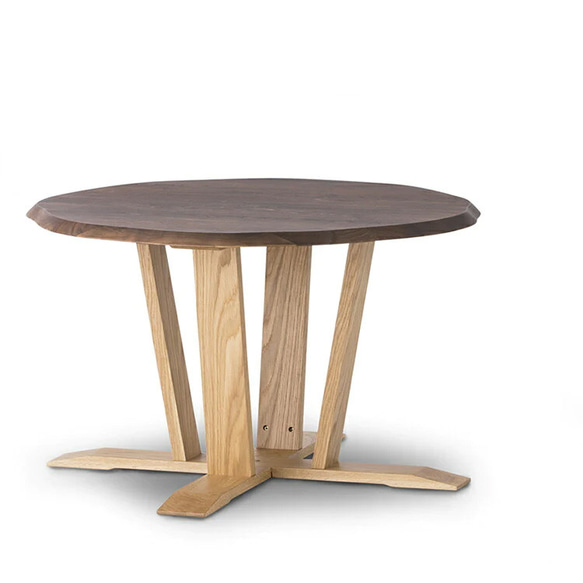 ラウンドテーブル 丸テーブル 幅100cm 奥行100cm 高さ60cmくつろぎ-ラウンドテーブル100-60 3枚目の画像
