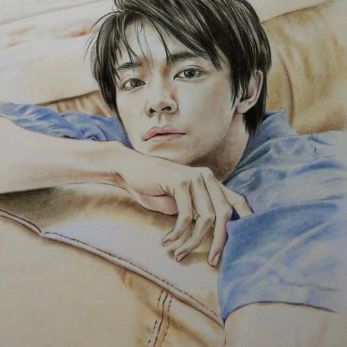 女性の肖像 鉛筆画　木炭紙サイズ 女性の肖像 鉛筆画 木炭紙サイズ 女性の肖像 鉛筆画 木炭紙