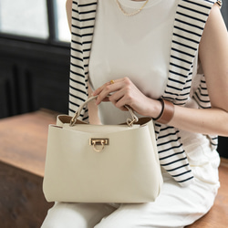 入学式/卒業式 第3世代 2way ハンドバッグ 上質本革 ショルダー