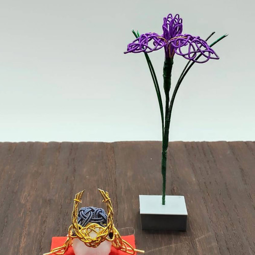 はなしょうぶ 水引細工 季節のインテリア 季節を楽しむ 花菖蒲 その他