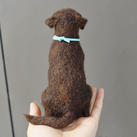 【オーダーメイドペット】羊毛フェルト、うちの子　犬ぬいぐるみ、フェルト犬、羊毛犬、肖像画、犬猫人形 プレゼントやギフトに 100% 模様