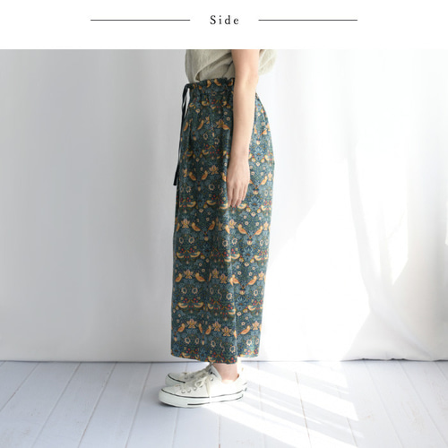 tohdesignworks エッグパンツ ウィリアム・モリスいちご泥棒