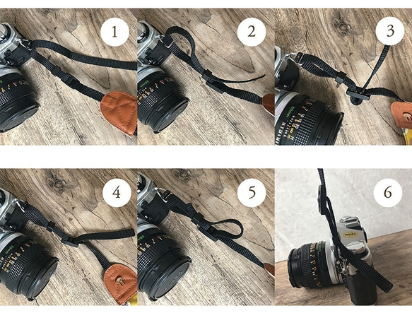 手作減壓相機背帶 相機背繩 手機帶 (青海波貓咪-藍) S62 第9張的照片
