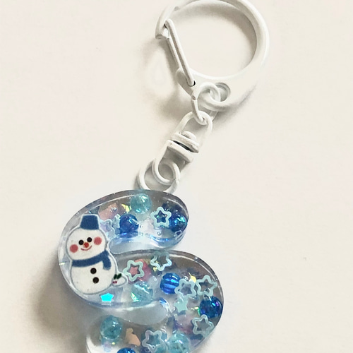SnowManイニシャルチャーム バッグチャーム w-snow 通販