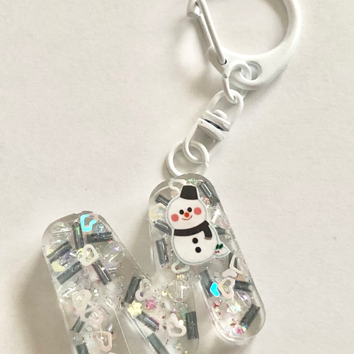 SnowManイニシャルチャーム バッグチャーム w-snow 通販