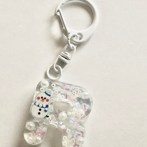SnowManイニシャルチャーム バッグチャーム w-snow 通販