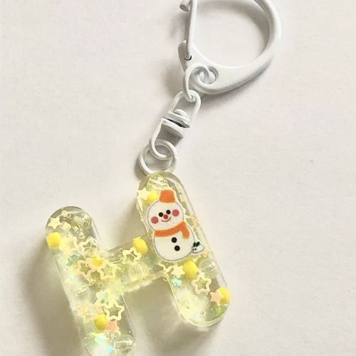 SnowManイニシャルチャーム バッグチャーム w-snow 通販