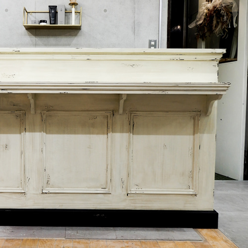 美容室カウンター(W1700アンティーク) ネイルサロンレジ 美容室カウンター(W1700アンティーク) ネイルサロンレジ