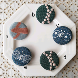 ⚠️もも9-46 ハンドメイド ブローチアクセサリー ミナペルホネン ミナペルホネン ハンドメイド 鳥さんブローチ⑨ - メルカリ