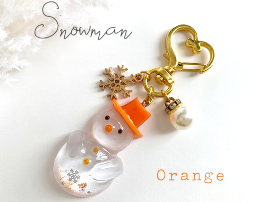 キラキラ ラメ ハートとキュートなキラキラ 雪だるま＆Xmasベアのピアス♡ キラキラ ラメ ハートとキュートなキラキラ 雪だるま＆Xmasベアの