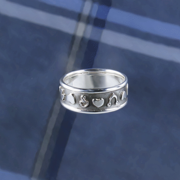 ■手作り■シルバー９５０特太平打ちリング２８.５号 s-rns-01-6.jpg