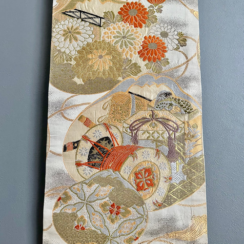 タペストリー　古布　着物　リメイク　壁掛け　 Old KIMONO タペストリー 古布 着物 リメイク 壁掛け Old KIMONO - 絵画