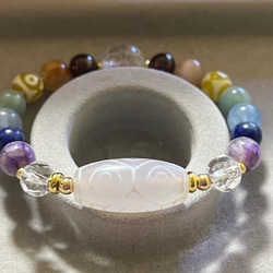 二十一眼天珠さんの神性のブレス。:°ஐ..♡* ブレスレット 春来 通販