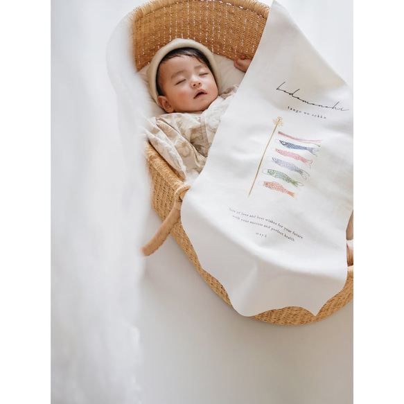 【残り僅か】 Kodomonohi Tapestry / koinobori〈family〉 | こどもの日 5枚目の画像