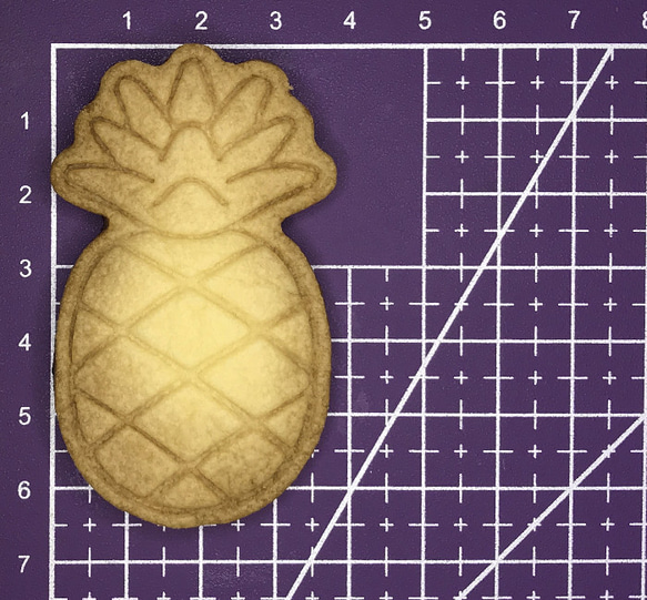 パイナップルのクッキー型【Mサイズ】 4枚目の画像