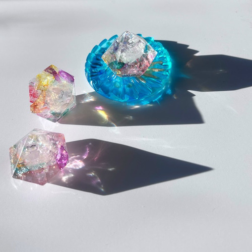 究極グレード　極美品　色彩濃厚　龍神龍宮水晶　約15ミリ image4.jpg