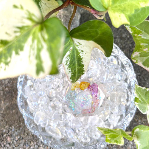 S「龍神紫雲珠」 2025年虹色の祈り】龍神のすず 虹龍モデル｜珠洲の塩×ヒマラヤ