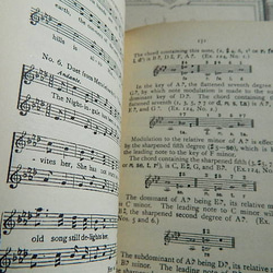 ＊1899年 MANUAL OF SIGHT-SINGING　BOOKⅡ　London　英国アンティーク 11枚目の画像