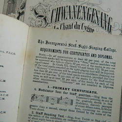 ＊1899年 MANUAL OF SIGHT-SINGING　BOOKⅡ　London　英国アンティーク 17枚目の画像