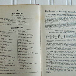 ＊1899年 MANUAL OF SIGHT-SINGING　BOOKⅡ　London　英国アンティーク 9枚目の画像