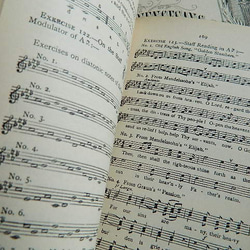 ＊1899年 MANUAL OF SIGHT-SINGING　BOOKⅡ　London　英国アンティーク 14枚目の画像