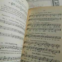 ＊1899年 MANUAL OF SIGHT-SINGING　BOOKⅡ　London　英国アンティーク 16枚目の画像