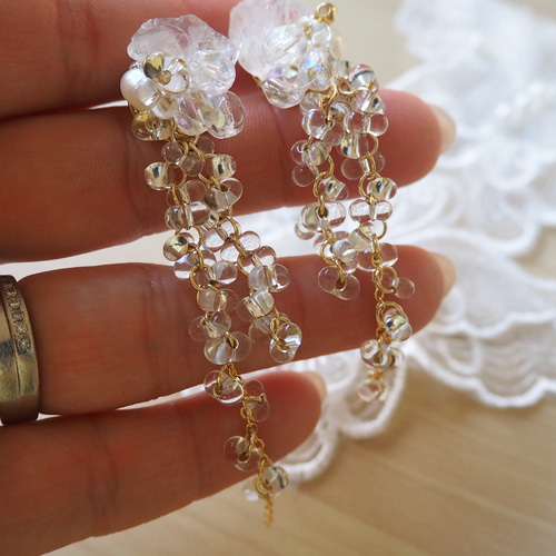 特集掲載】ブライダルアクセサリー ウェディング キラキラアクセサリー