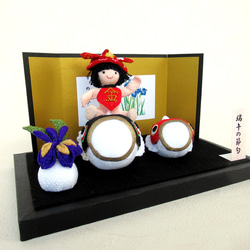 金太郎とこいのぼり飾り　23-2 7枚目の画像