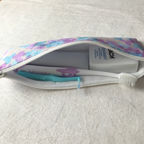 M紫陽花▷洗える歯ブラシケース 5枚目の画像