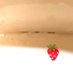 陶のコンポート皿(フルーツ盛皿)【山武市のイチゴ】 18枚目の画像