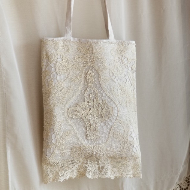 アンティークレーストートバッグ