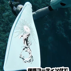 ダイビング用フィンペイント【オーダーメイドデザイン】 3枚目の画像