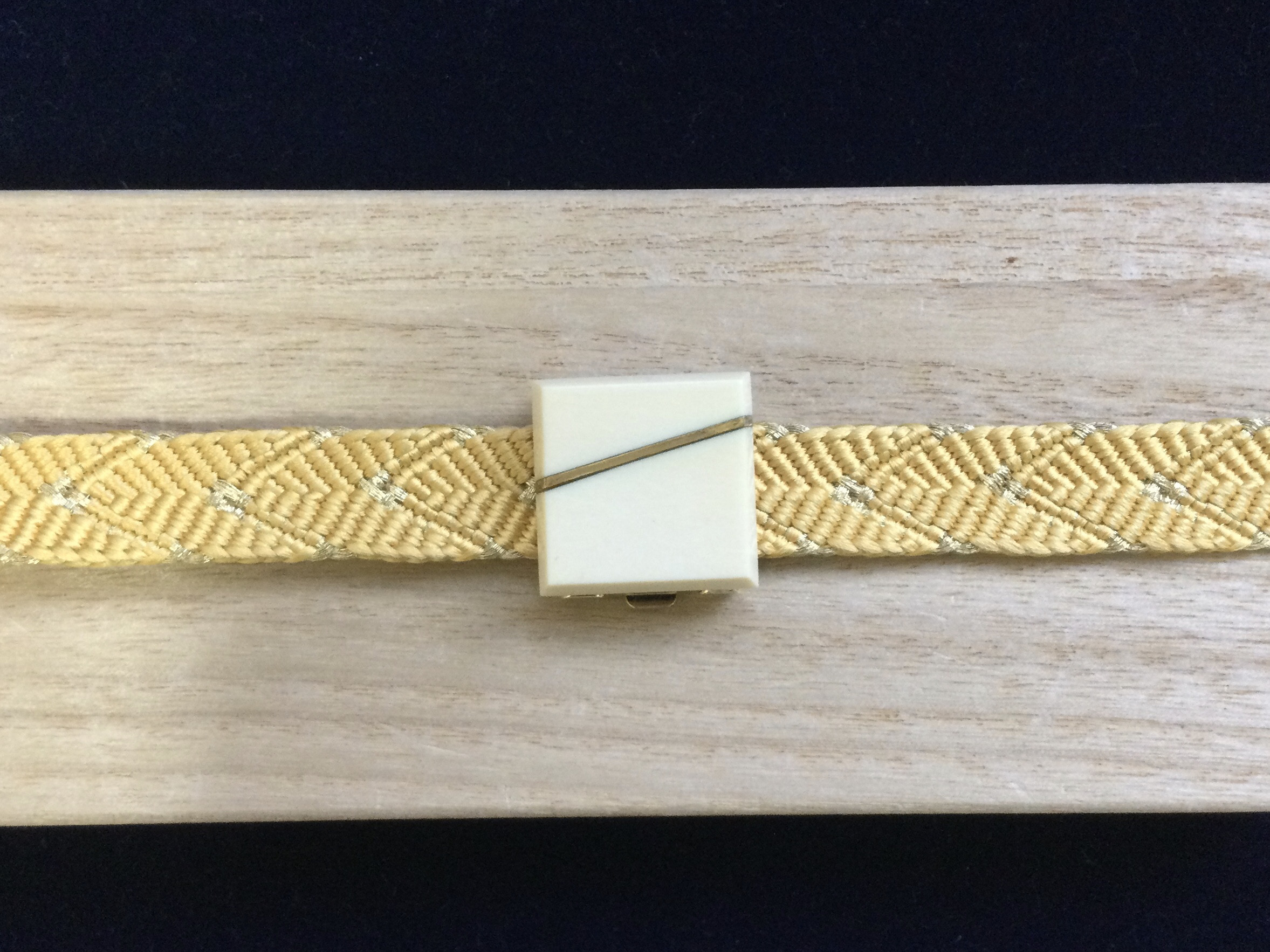 ☆本象牙帯留め　A-6 ※