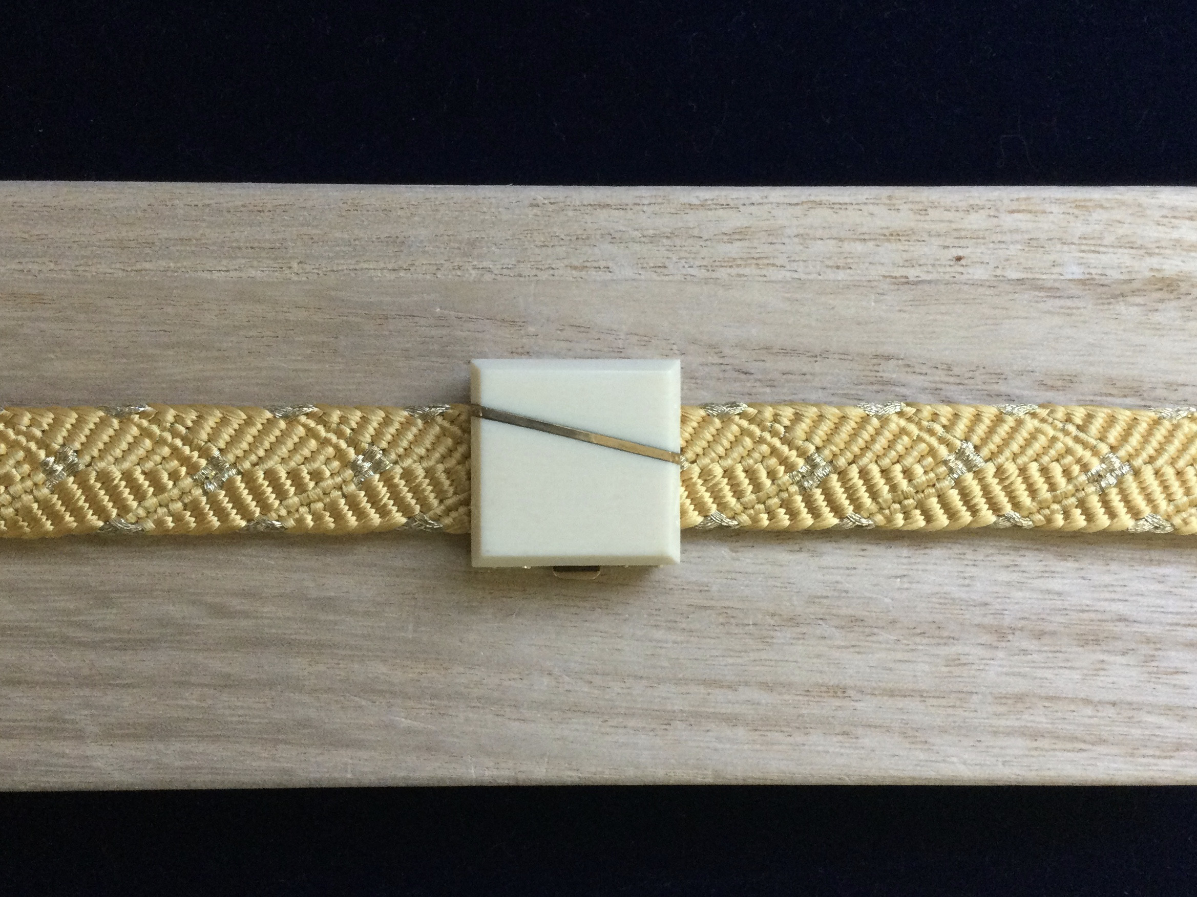 ☆本象牙帯留め　A-7 ※