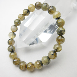 3月特価】レア☆ブレスレット☆ブルーハックマナイト_BLBH_03（8.8mm