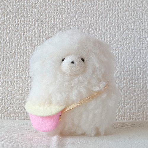 受注制作 ビションフリーゼのクン ぬいぐるみ fuwamofu maisan 通販