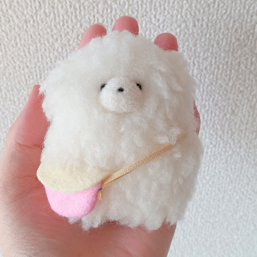受注制作 ビションフリーゼのクン ぬいぐるみ fuwamofu maisan 通販