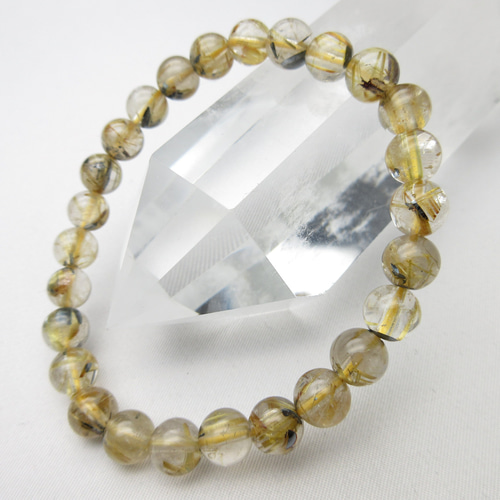 希少 ヘマタイト タイチンルチルクォーツ 天然石 原石 3.ルチル