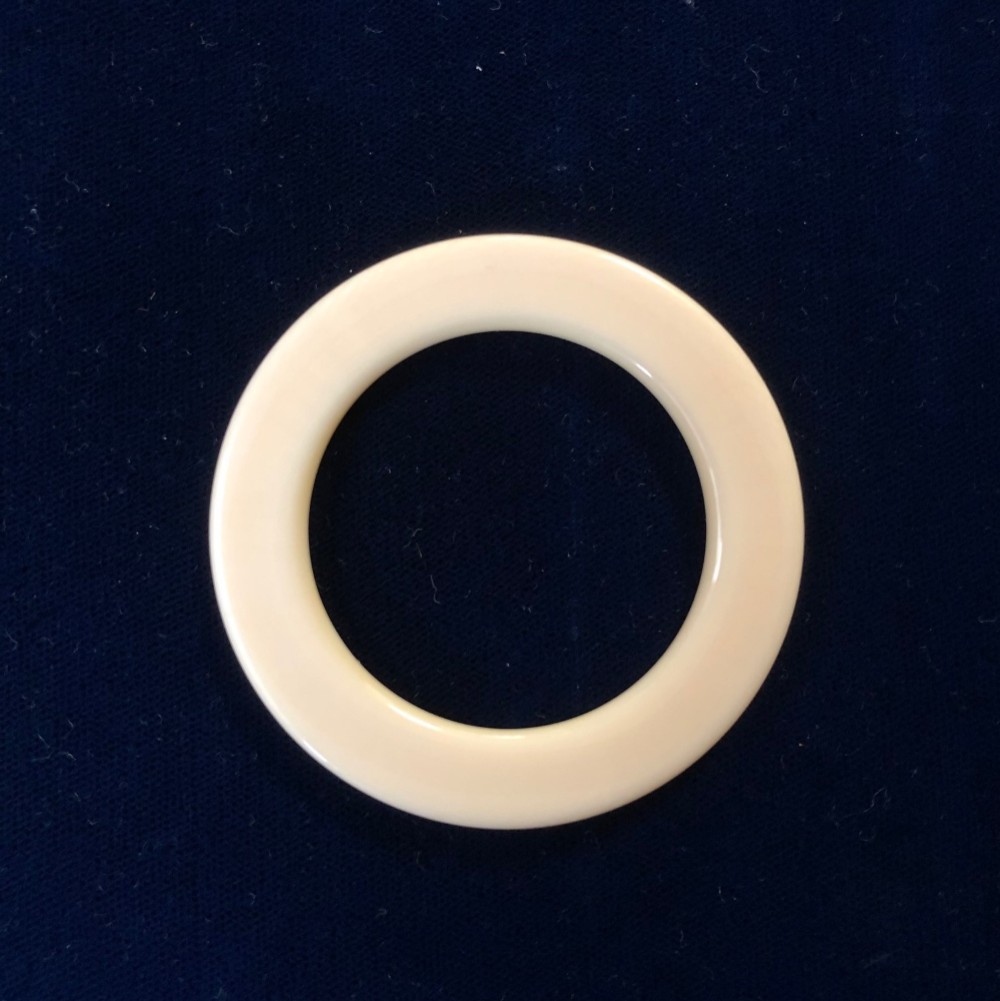 象牙　歯がため　おしゃぶり　丸（小）