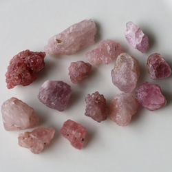 75ｃｔ　天然石　ピンクスピネル　原石　ミャンマー産　セット売り 4枚目の画像