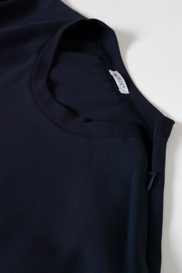 Lサイズ再販！DK NAVY【オーバーサイズ Tシャツ】トリアセテート　ソアロン™ 11枚目の画像