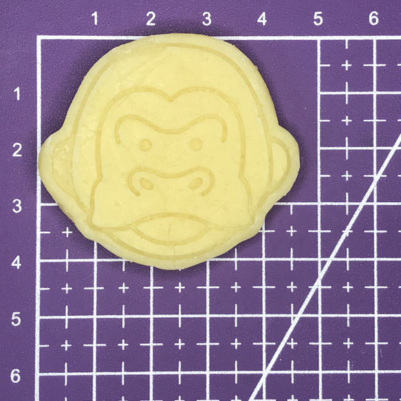 ゴリラのクッキー型【Sサイズ】 3枚目の画像